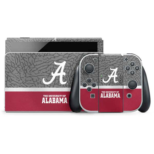 University of Alabama Logo Nintendo Switch OLED (2021) Skin